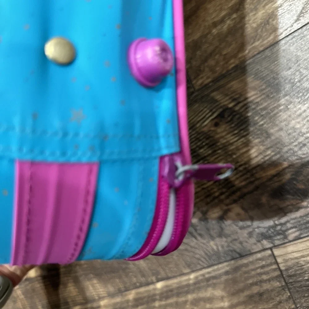Disney Aladdin Jasmine‎ & Aladdin Kids Luggage Travel Bag Vintage